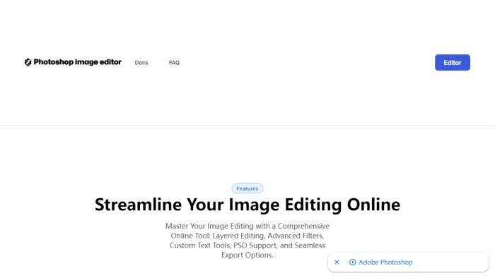 免费在线PS神器：miniPaint和在线Photoshop网站推荐-理白嫖资源站