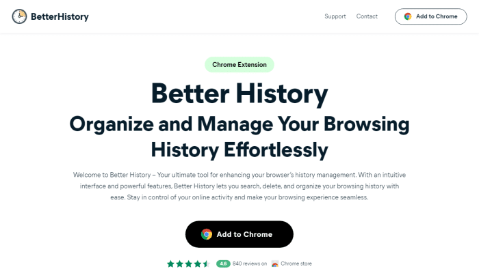 BetterHistory：智能浏览器历史管理新纪元，高级搜索与隐私保护的完美融合-理白嫖资源站