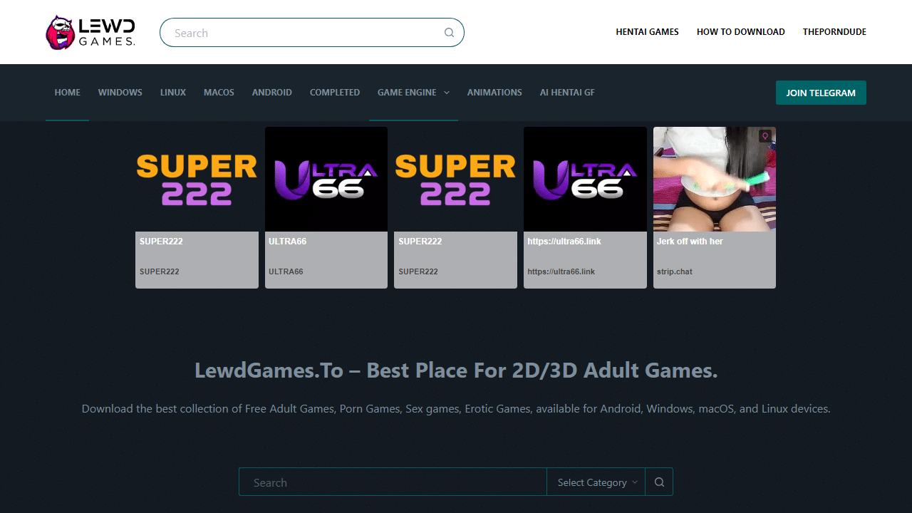 LdGames：免费2D3D游戏与特定题材娱乐的终极下载平台 - 理白嫖资源站-理白嫖资源站