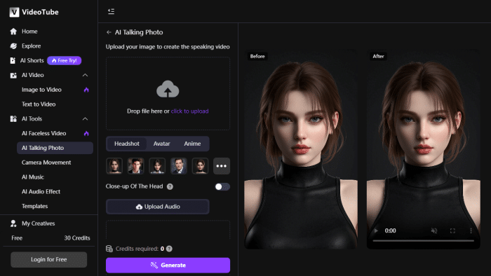 VideoTube.ai：免费AI视频生成器，让你的创意瞬间“动”起来！-理白嫖资源站