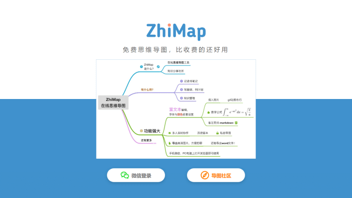 ZhiMap：免费在线思维导图神器，跨平台实时协作，助你高效思考与知识管理-理白嫖资源站