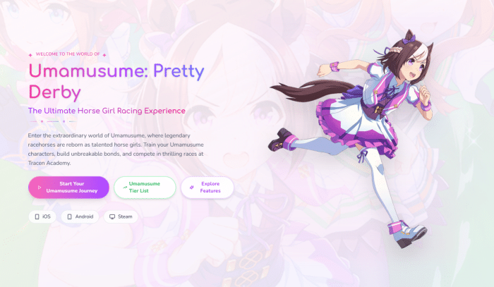 Umamusume：Pretty Derby - 独特的马娘养成竞速游戏体验-理白嫖资源站