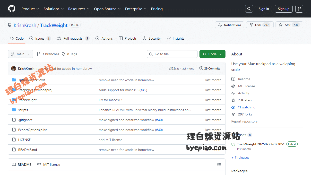 GitHub-KrishKrosh/Tr实用工具界面