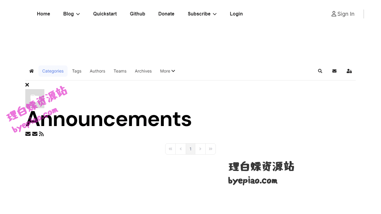 Categories-DeepLiveC学习平台界面