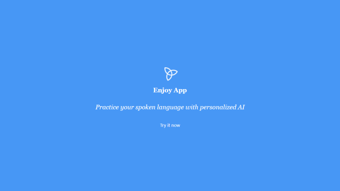 AI外语助教Enjoy：人人都能说流利英语，口语练习平台助你轻松掌握多国语言！-理白嫖资源站