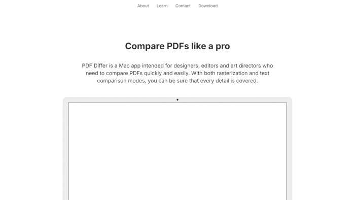 Mac专业级PDF对比神器：PDF Differ，设计师、编辑与艺术总监的效率革新！-理白嫖资源站