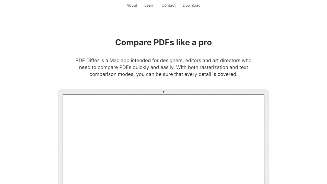 Mac专业级PDF对比神器：PDF Differ，设计师、编辑与艺术总监的效率革新！-理白嫖资源站