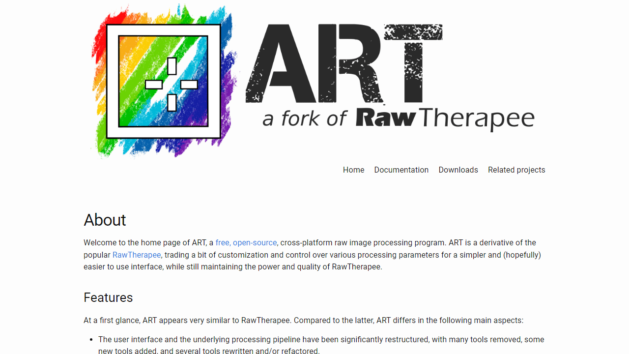 ART：免费开源RAW图像处理利器，专业级编辑功能全解析-理白嫖资源站