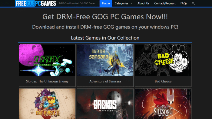 GOG游戏免费下载：畅玩无DRM PC大作，无需注册即刻体验！-理白嫖资源站