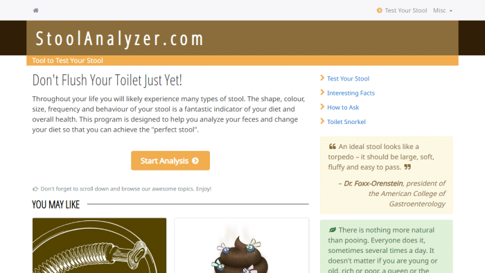 StoolAnalyzer：通过粪便分析，免费洞察您的肠道健康奥秘-理白嫖资源站