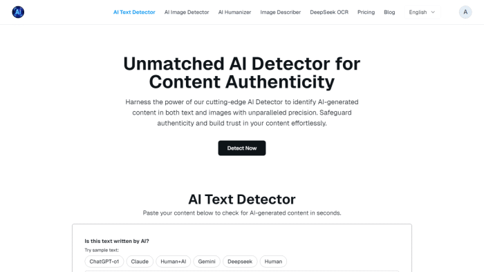 AI文本检测新利器：GPTDetect精准辨别内容是AI生成还是人工创作-理白嫖资源站