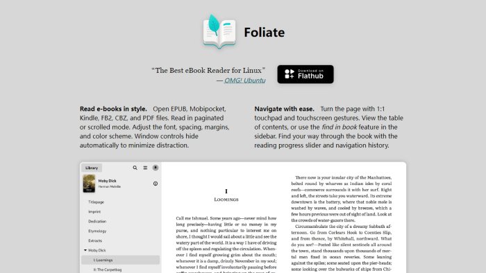 Foliate：Linux用户的免费开源电子书阅读利器——多格式支持、个性化设置与智能翻译一站式体验-理白嫖资源站