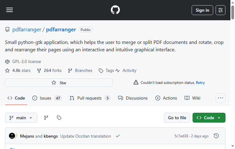 PDF页面乱糟糟?试试这个免费小工具:PDF Arranger-理白嫖资源站